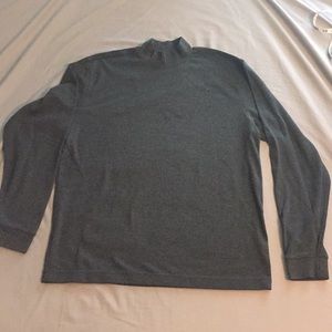 Men’s long sleeve dress shirt.